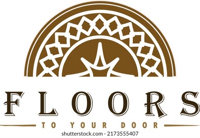 Wood flooring premium logo vector. Easy to use, editable, and layer. logo design template, vector icon illustration, car drawing.