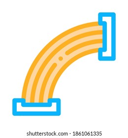 Holzform, die Maschine Symbol Vektorgrafik. Holzform-Fabrikationszeichen Illustration von Farbzeichen