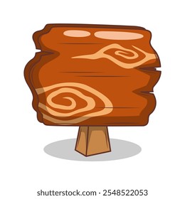 wood frame board illustration background template