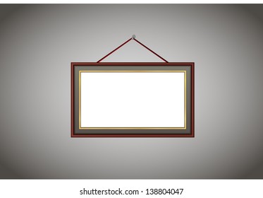 Wood Frame on Wall