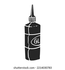 Wood glue Woodworking tool vector illustration
