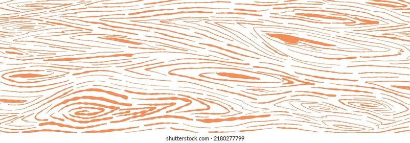 Grano de madera en vector de color marrón