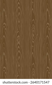 Wood Grain. Dark tones. Natural Background. Vector Template For Banner