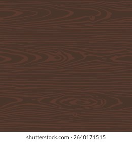 Wood Grain Seamless Pattern. Dark tones. Natural background. Vector Template For Fabric, Textile, Wallpaper, Wrapping Paper