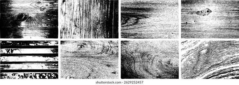 wood grain texture pack wooden material surface structure overlay grunge distressed vector