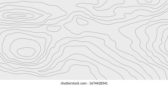 Wood grain texture. Seamless wooden pattern. Abstract line background. Vector illustration