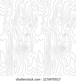 Wood grain white texture. Seamless wooden pattern. Abstract line background. Tree fiber vector illustration