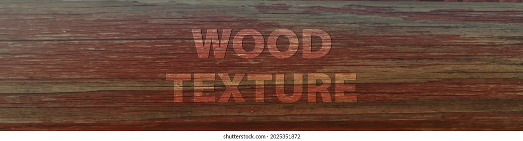 Wood grunge background texture. Old vintage wooden surface. Natural red and brown retro wooden plank. Vector illustration