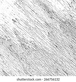 Wood Grunge Grainy Overlay Texture For Your Design. EPS10 Vector.