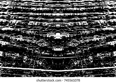 Wood grunge is a grainy texture overlay for your design. Abstract ink overlay. Infinite vector background. Dots, spots, noise, scratches, cracks, stains, dirt, spray paint. EPS10 vector.
