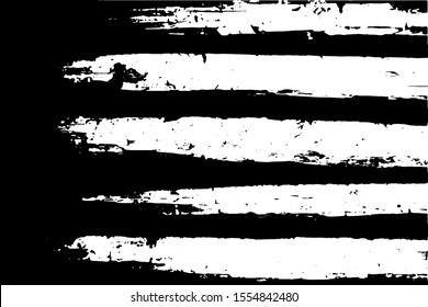 Wood grunge texture in black and white. Wooden background. Vector template. Grunge vector texture.