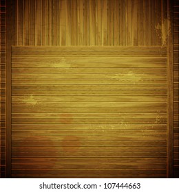 Wood Grungy Background - Vector illustration