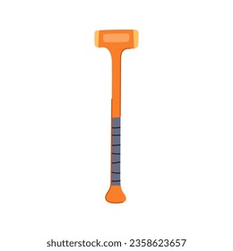 wood hammer cartoon. repair work, carpentry hardware, service equipment wood hammer sign. isolated symbol vector illustration