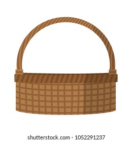 wood hamper decoration to celebrate holiday
