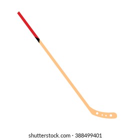 Wood Hockey Stick Vector