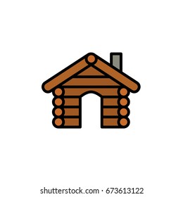 Wood House Icon