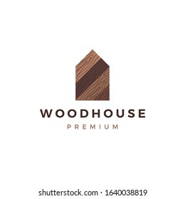 wood house timber panel wall facade decking wpc vinyl hpl logo vector icon illustration	
