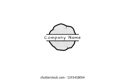Wood House vector logo image