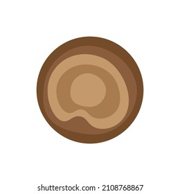 wood icon logo free vector