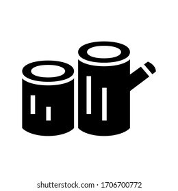wood icon or logo isolated sign symbol vector illustration - high quality black style vector icons
