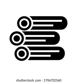 wood icon or logo isolated sign symbol vector illustration - high quality black style vector icons
