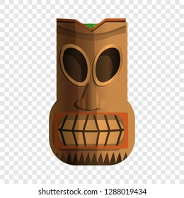 Wood indian idol icon. Cartoon of wood indian idol vector icon for web design for web design