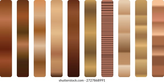 Fondos de gradiente abstractos inspirados en madera con tonos naturales orgánicos y terrosos
