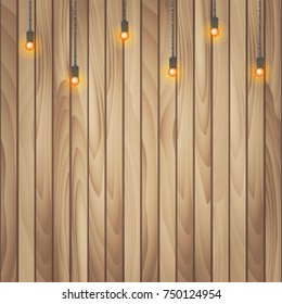 wood and light