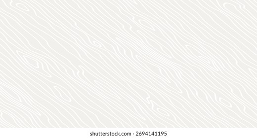 Textura lineal de madera, líneas grises sobre fondo blanco, patrón de Vector