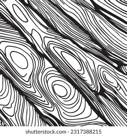 Textura de patrón de líneas de madera Dibujo ilustrativo eps10	
