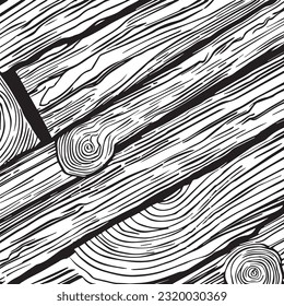 Wood lines pattern texture Illustration drawing eps10	

