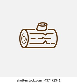 Wood Log Icon