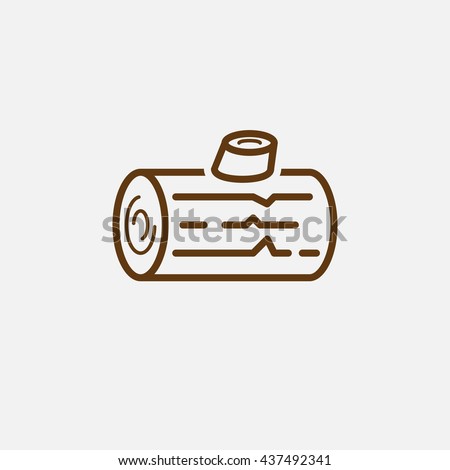 wood Log Icon