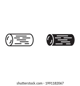 Icono de registro de madera para aplicaciones y sitios web