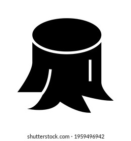 wood log icon or logo isolated sign symbol vector illustration - high quality black style vector icons
