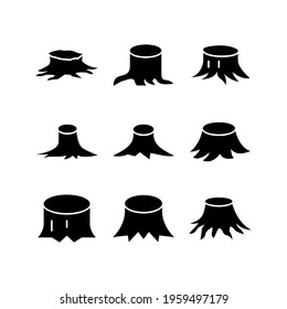 wood log icon or logo isolated sign symbol vector illustration - Collection of high quality black style vector icons
