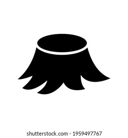 wood log icon or logo isolated sign symbol vector illustration - high quality black style vector icons
