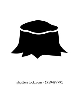 wood log icon or logo isolated sign symbol vector illustration - high quality black style vector icons
