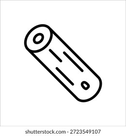 Holzlog, Vektorsymbol-Linienzeichen