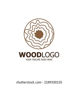 wood logo based vector design