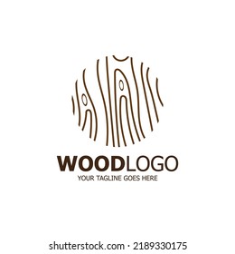 wood logo based vector design