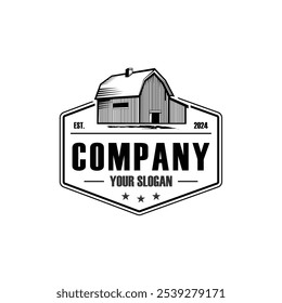 Logotipo de madera, Vector del logotipo de la cabina