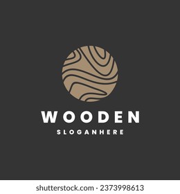 wood  logo design vector template.creative wood symbol