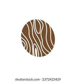 Logotipo De Madera, Capas De Madera Y Diseño De Fibras Naturales, Vector De Carpintero, Herramientas De Madera