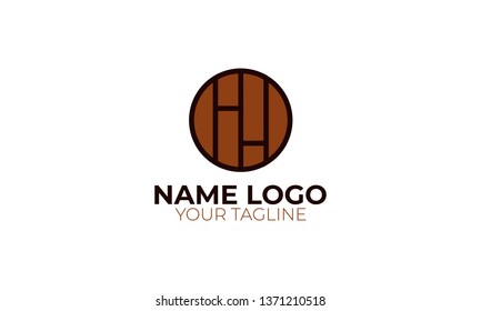 Wood Logo Template