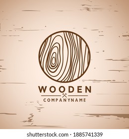 wood logo woodwork, Wooden logo design, Woodworking logo, Logo Designs Vector Illustration Template