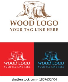 WOOD LOGO FOR YOUR BRAND