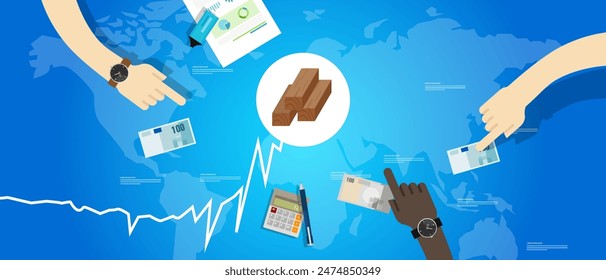 Wood lumber price going up rising high rise increase in timber log commodity market international trading market