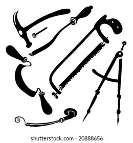 wood making hand tools
