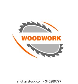 Wood manufactory logo template 